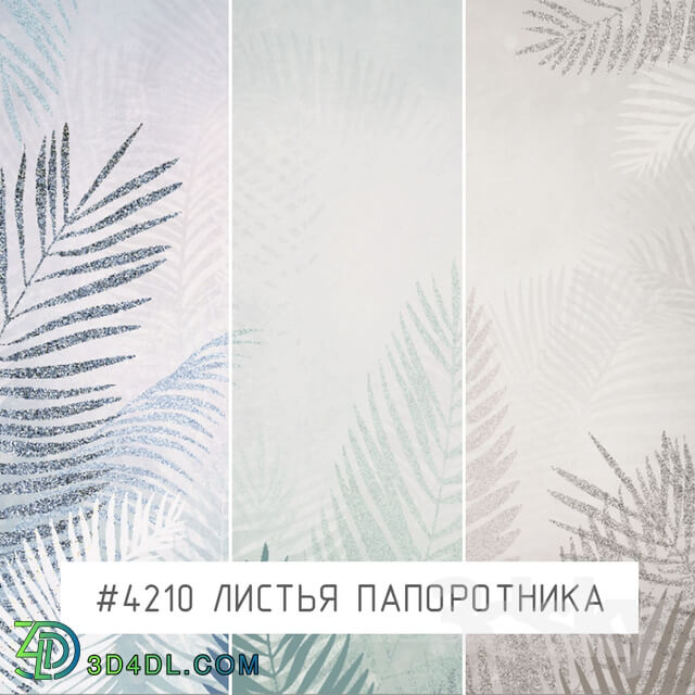 Wall covering - Creativille _ Wallpapers _ Big leaves 4210