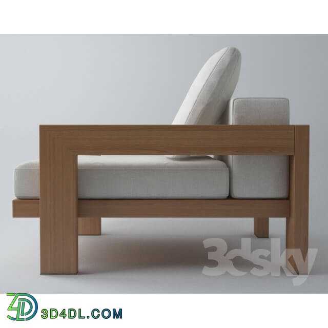 Arm chair - minotti-alison-iroko-armchair