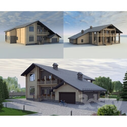 Building - Chalet style house 