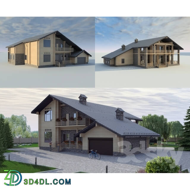 Building - Chalet style house