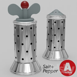 Other kitchen accessories - Alessi Salt castor _ Pepper mill 