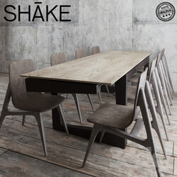 Table _ Chair - Shake Twist Table _amp_ hio chair 