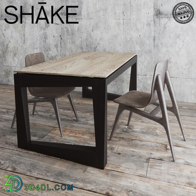 Table _ Chair - Shake Twist Table _amp_ hio chair