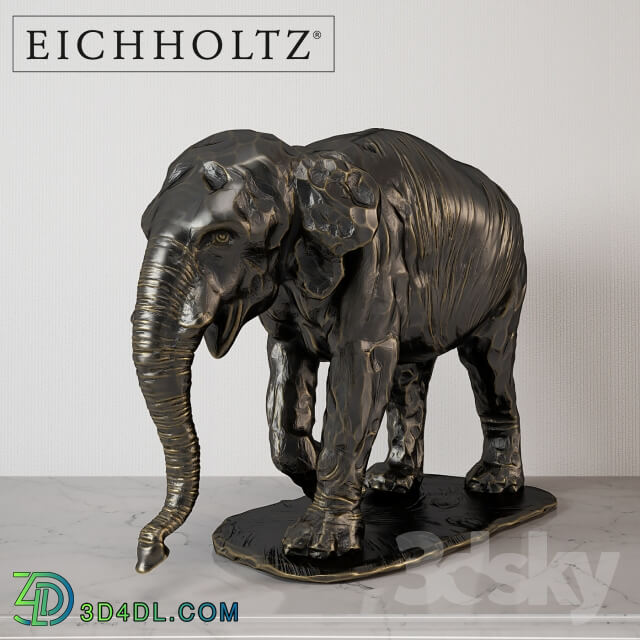 Sculpture - Eichholtz Elephant Bronze