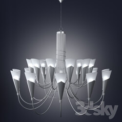 Ceiling light - Chandelier Hans Kogl CAMPAGNOLA 