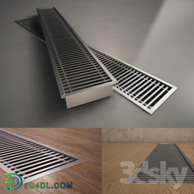 Radiator - Convector is embedded in the floor