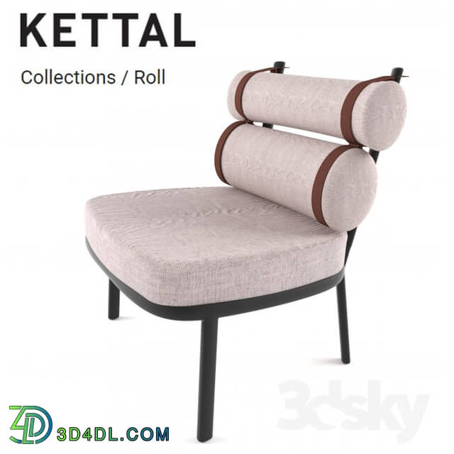 Arm chair - Kettal Roll 4 colors Collection 2016