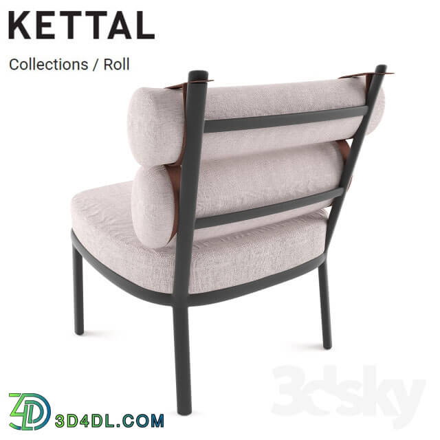 Arm chair - Kettal Roll 4 colors Collection 2016