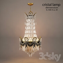 Ceiling light - cristal lamp 