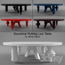 Table - Showtime Multileg Low Table Round 