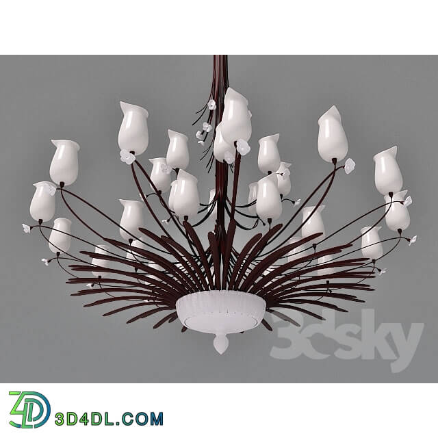 Ceiling light - le porcellano orchidea