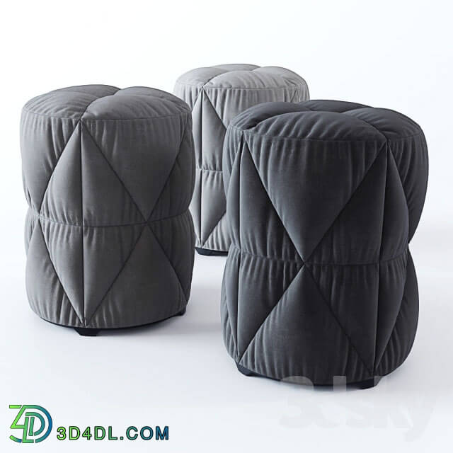 Other soft seating - Pouf Cylinder 3 types