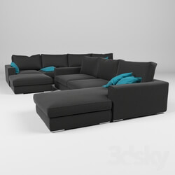 Sofa - Corner sofa 2 pcs. 