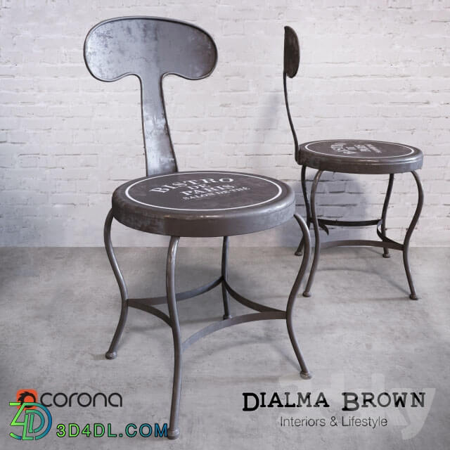 Chair - Chair Bistro by Dialma Brown