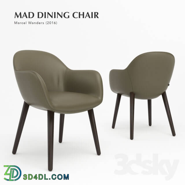 Chair - Poliform Mad Dining Chair 2016