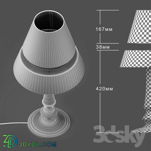 Table lamp - Flying Light Silhouette