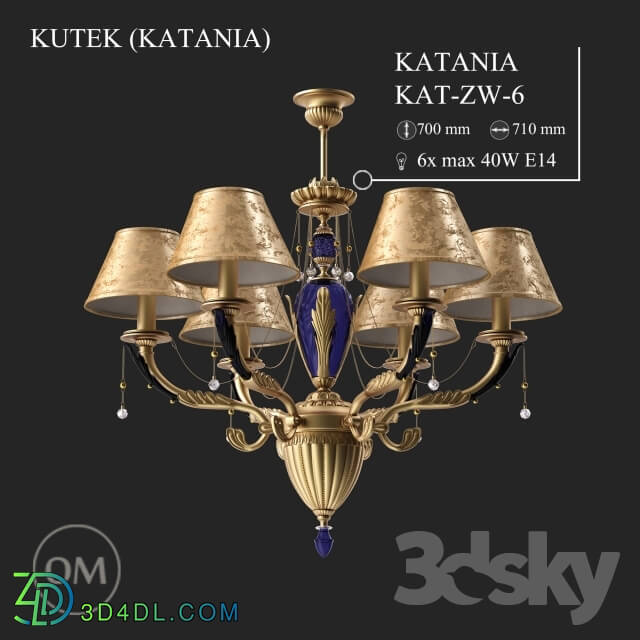 Ceiling light - KUTEK _KATANIA_ KAT-ZW-6