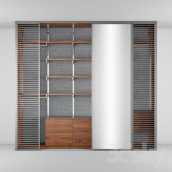 Wardrobe _ Display cabinets - Modular closet 
