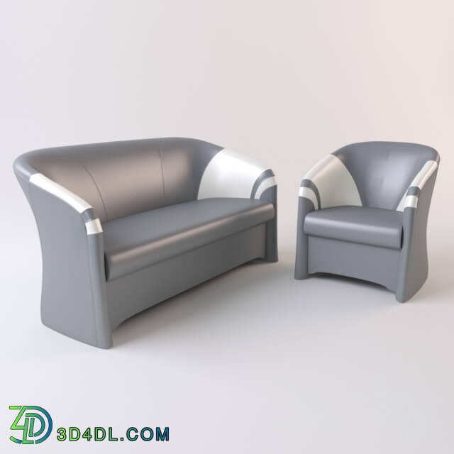 Sofa - Sofa and armchair