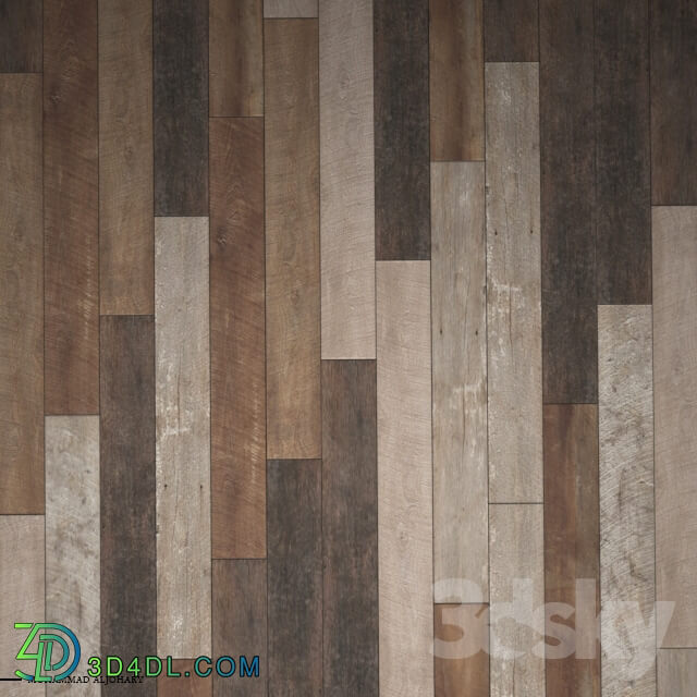 Floor coverings - Heritage Barnwood_ planked