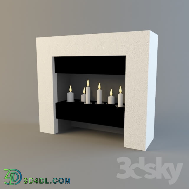 Fireplace - Stylish fireplace