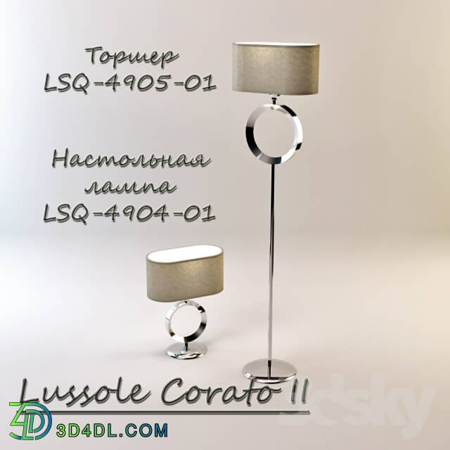 Floor lamp - Lussole CORATO II