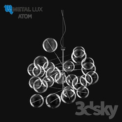 Ceiling light - Metal Lux Atom Art.255.180.01 