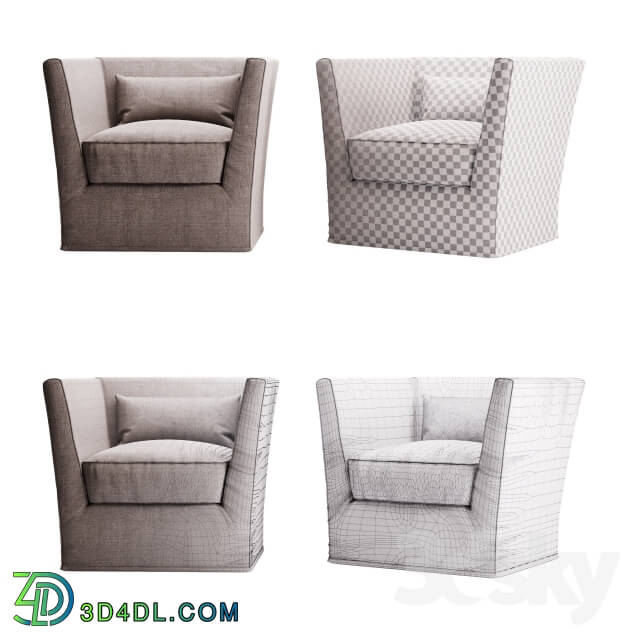 Arm chair - Meridiani Queen armchair