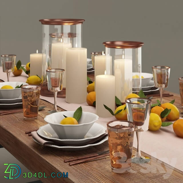 Tableware - Pottery Barn Dinner Set