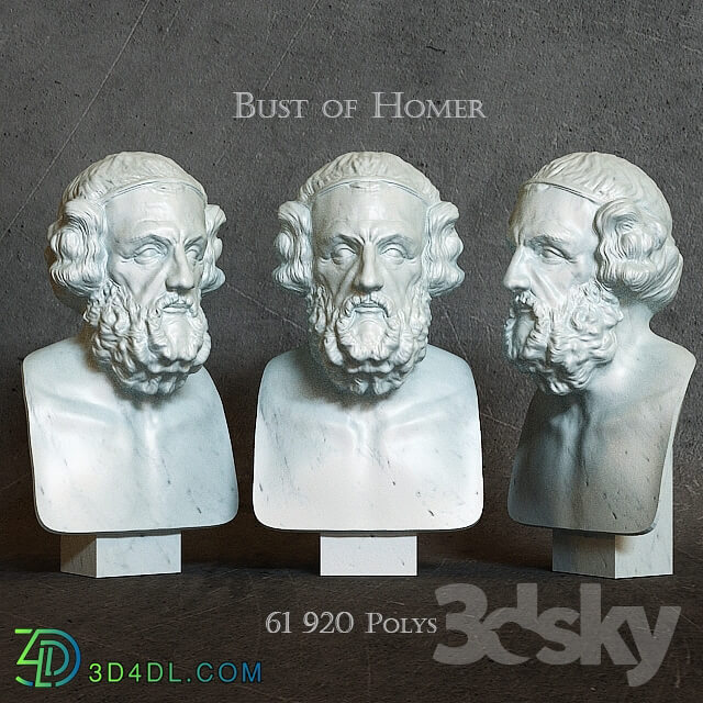 Sculpture - Bust of Homer