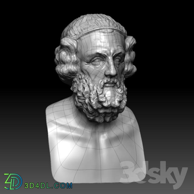 Sculpture - Bust of Homer