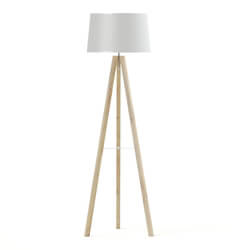 CGaxis Vol114 (08) wooden floor lamp 