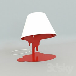 Table lamp - liquid lamp 