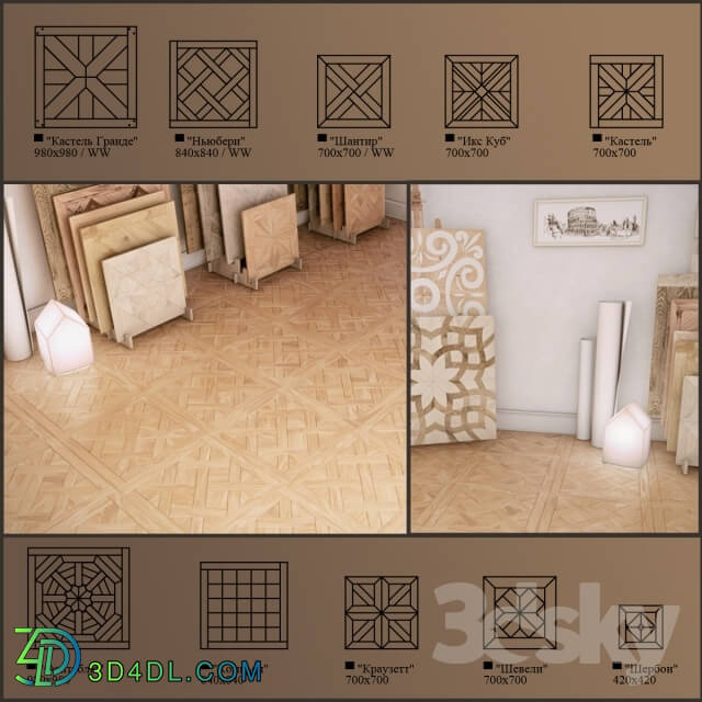 Other decorative objects - Parquet floor vol.08