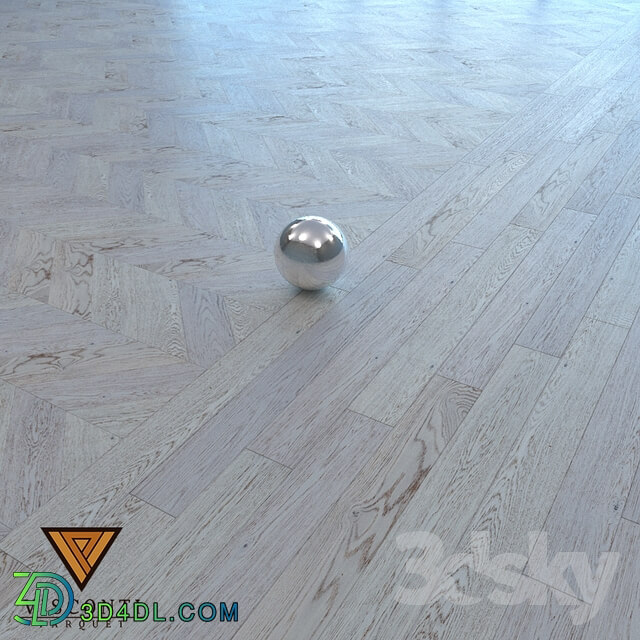 Floor coverings - _Oak Latina_ _OM_ Massive board_ French Christmas tree _Visconti Parquet_