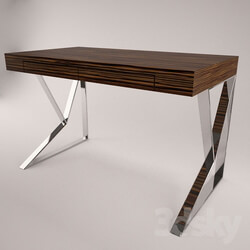 Table - Loft Houston Desk_ Ebony Lacquer 