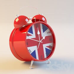 Other decorative objects - Alarm clock with British flag 