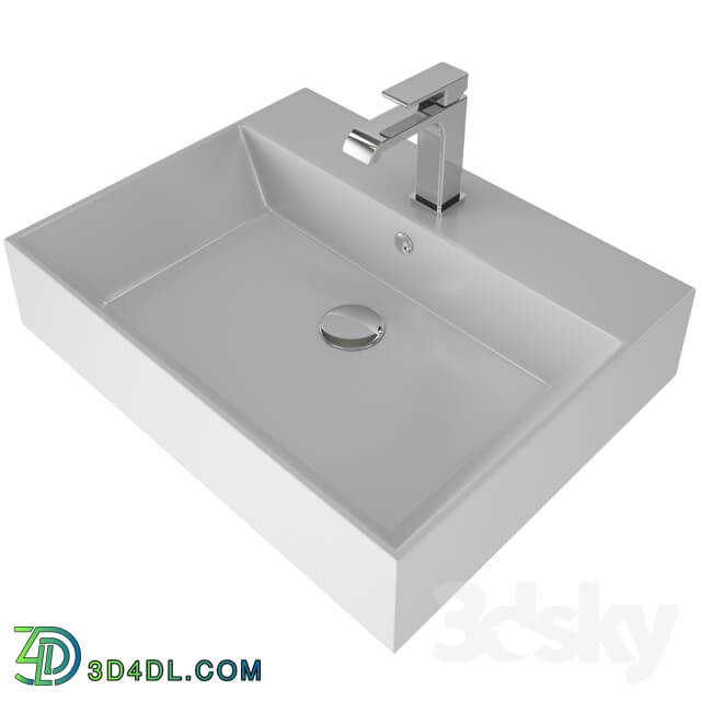 Wash basin - Basin with tap