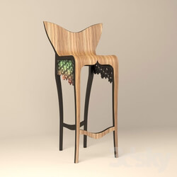 Chair - Barstool _quot_Lotus_quot_ 