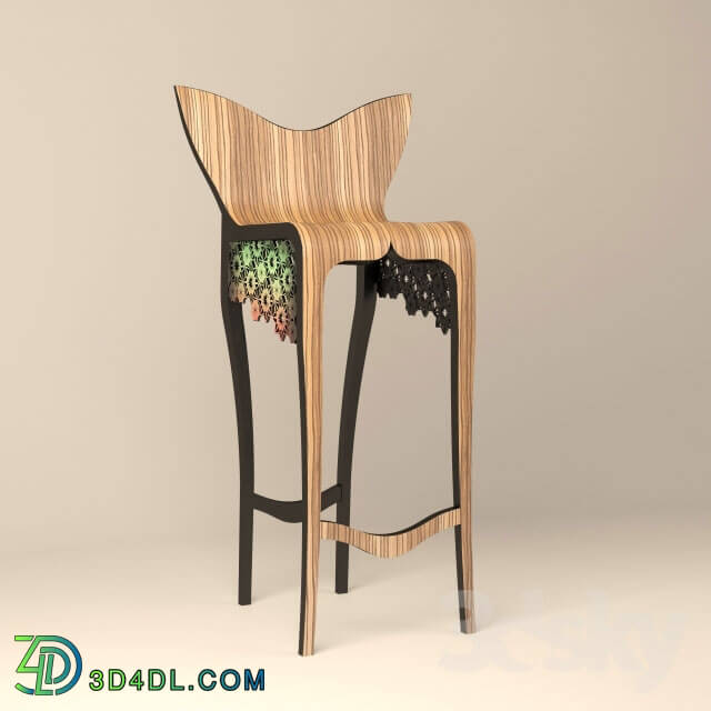 Chair - Barstool _quot_Lotus_quot_
