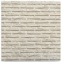 Stone - White Brick Wall 