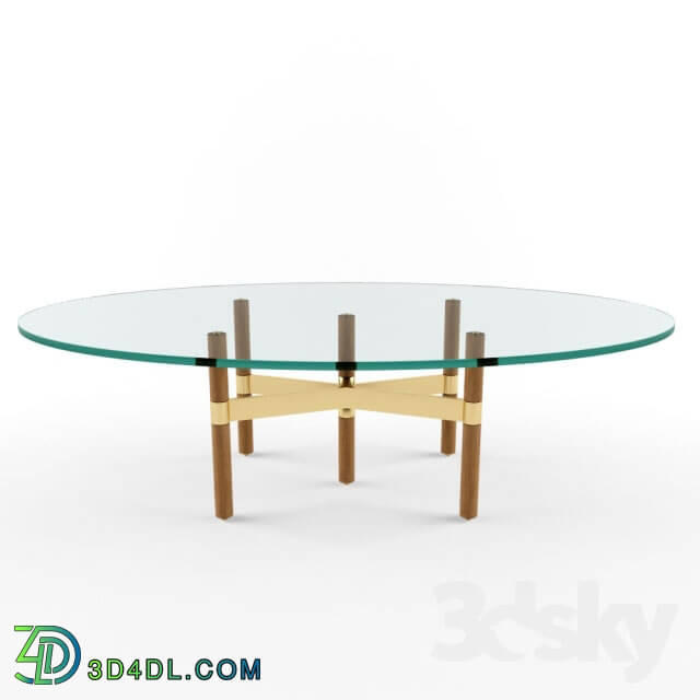 Table - Helix Coffee Table - ellipse