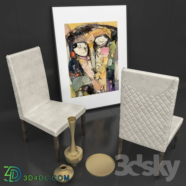 Table _ Chair - Signorini _ Coco Monogram Dining Room