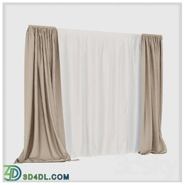 Curtain - Taffeta Curtains crash