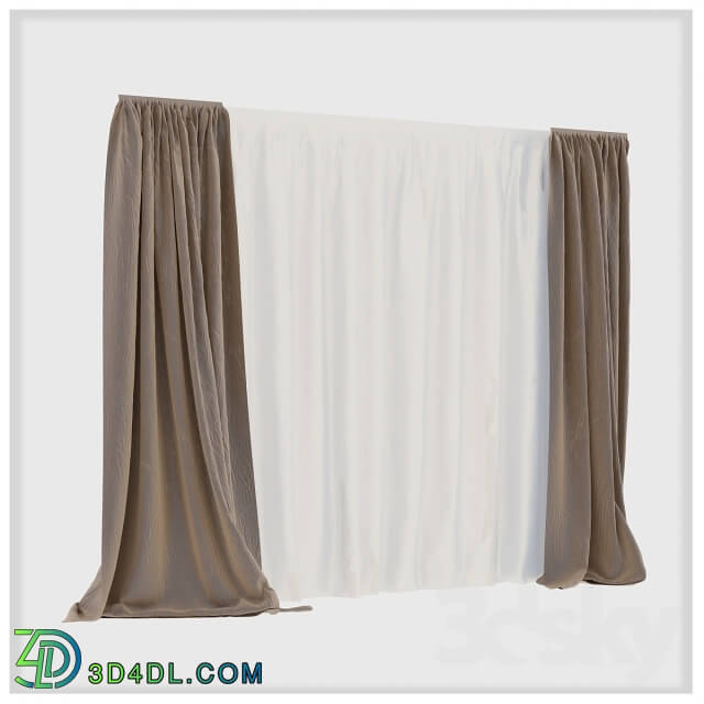 Curtain - Taffeta Curtains crash