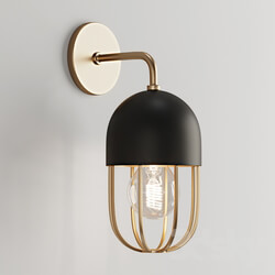 Wall light - Capsule cage sconce 