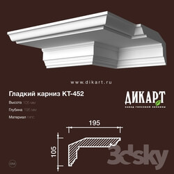 Decorative plaster - www.dikart.ru Cm-452 105Hx195mm 15.7.2019 