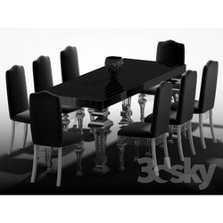 Table _ Chair - Cornelio Cappellinii-Tavolo 900A _ Sedia Neoclassika 