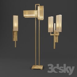 Wall light - Fine Art Lamps floor lamp and sconces 