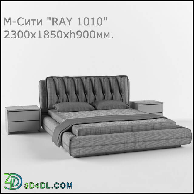 Bed - Krovat_M-City_RAY1010